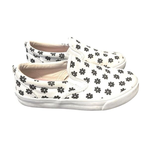 Old Navy Girls Slip On Wild Flowers Sneakers - Picture 1 of 7